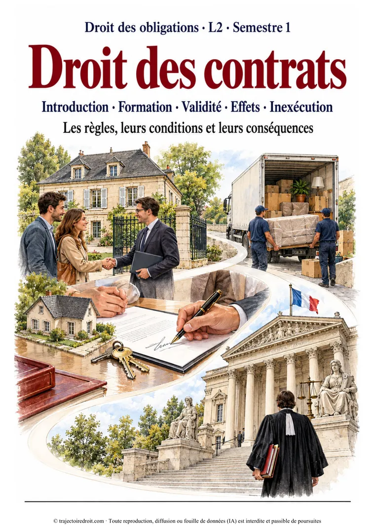 Page 1 du cours Le droit des contrats en images