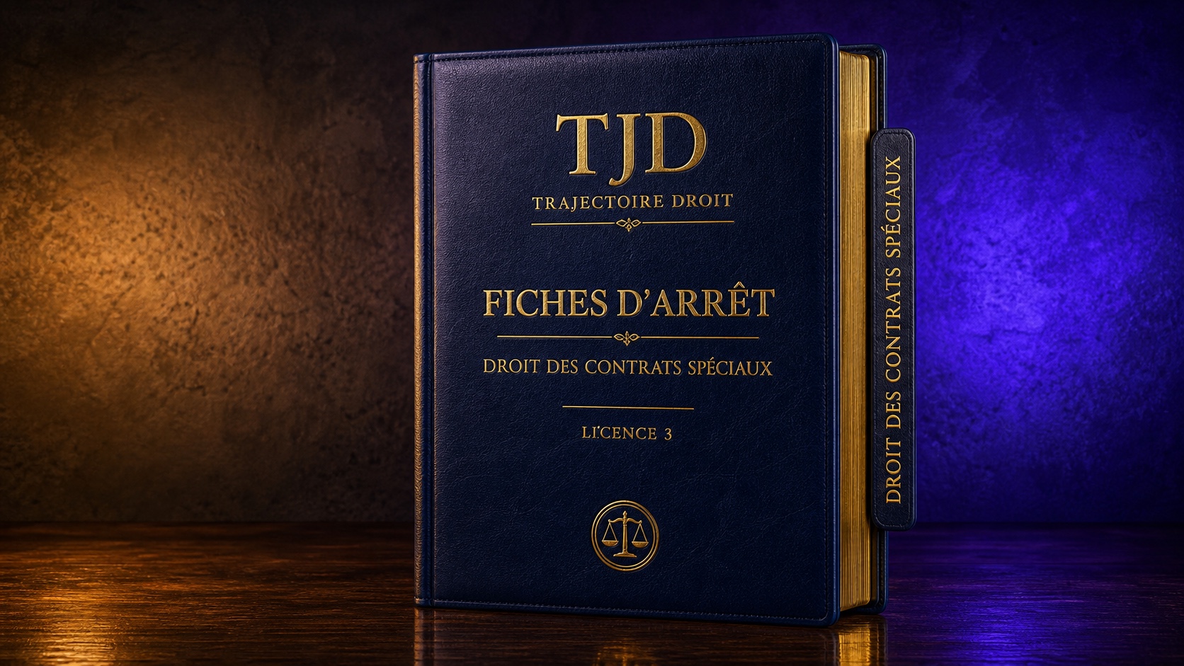 Fiches d'arrêt Contrats spéciaux, couverture Trajectoire Droit