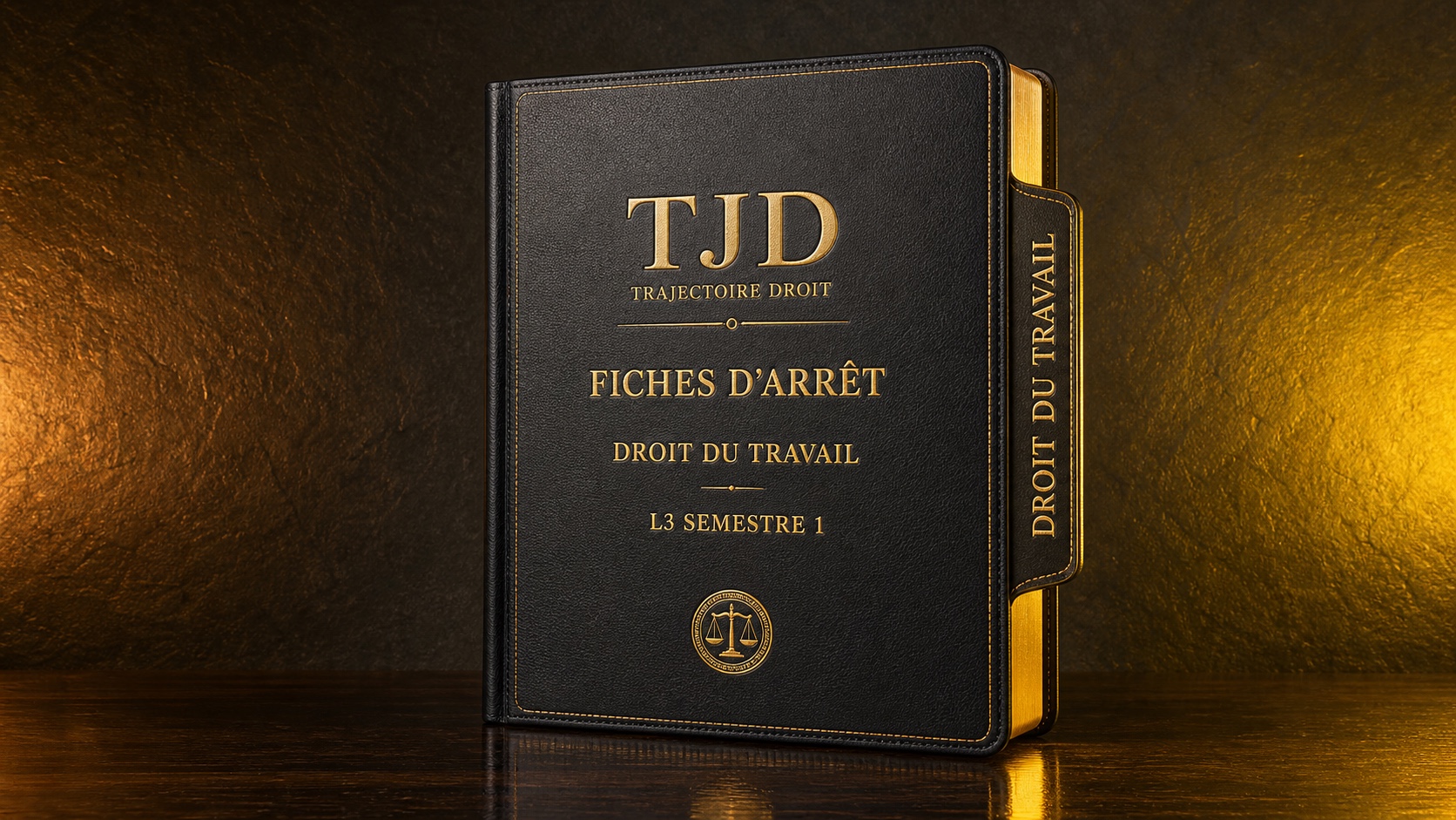 Fiches d'arrêt Droit du travail, couverture Trajectoire Droit