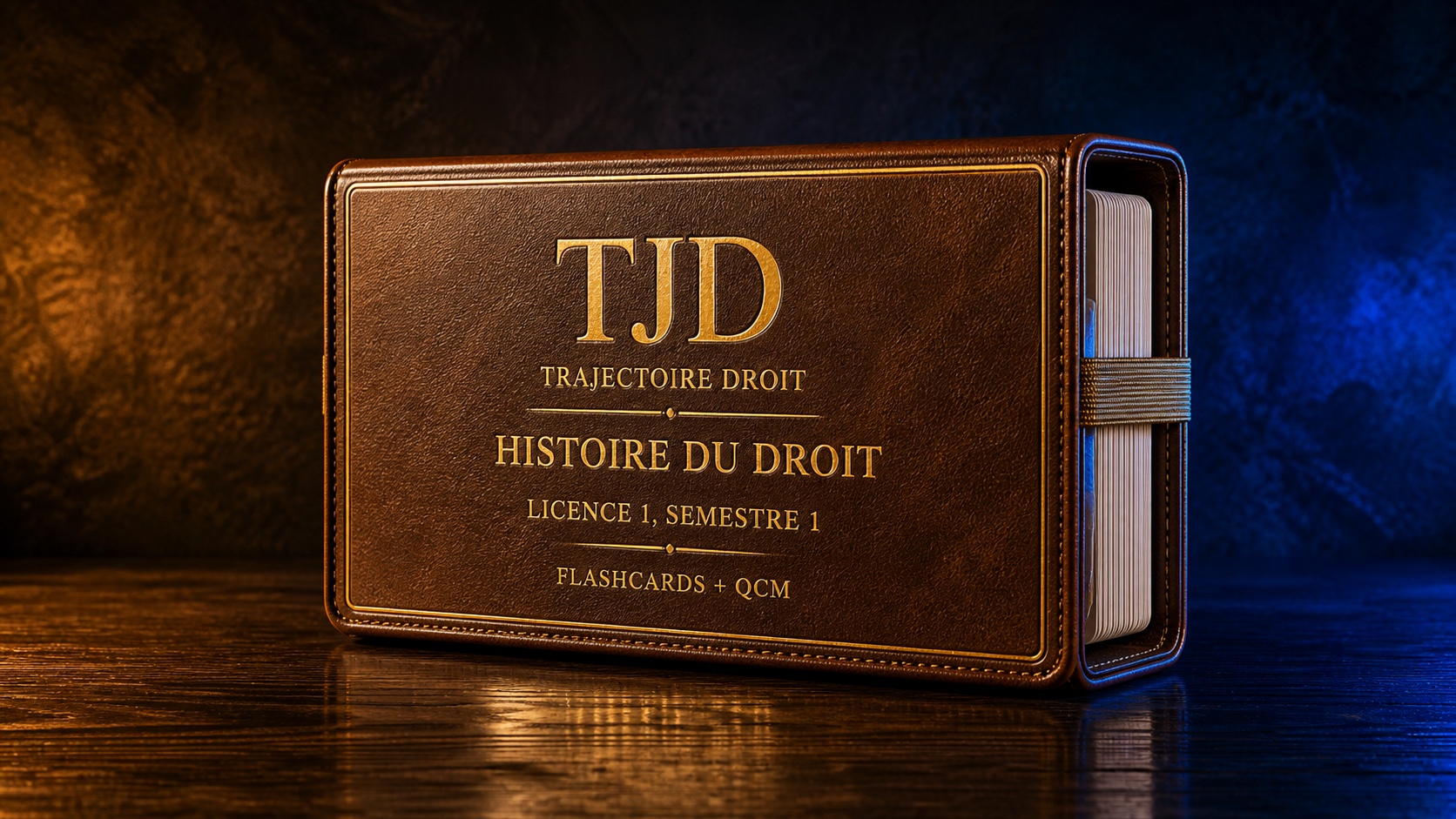 Flashcards et QCM Histoire du droit, couverture Trajectoire Droit