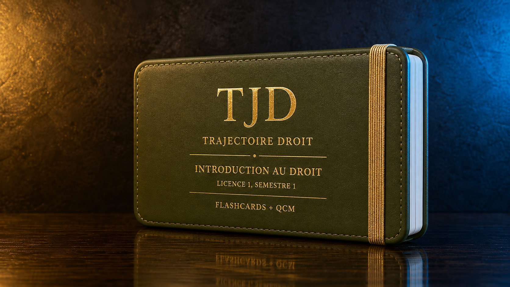 Flashcards et QCM Introduction au droit, couverture Trajectoire Droit