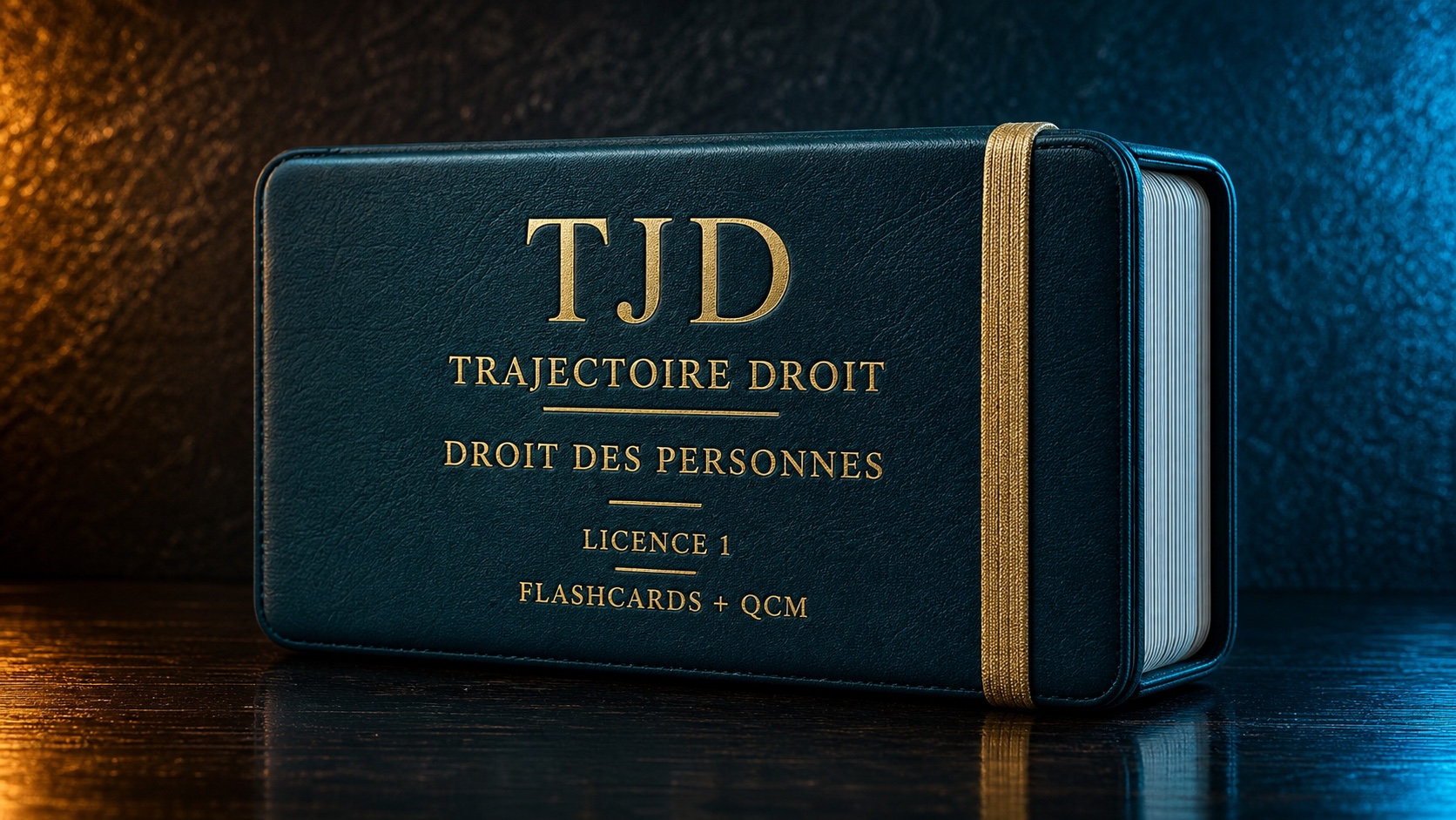 Flashcards et QCM Droit des personnes, couverture Trajectoire Droit