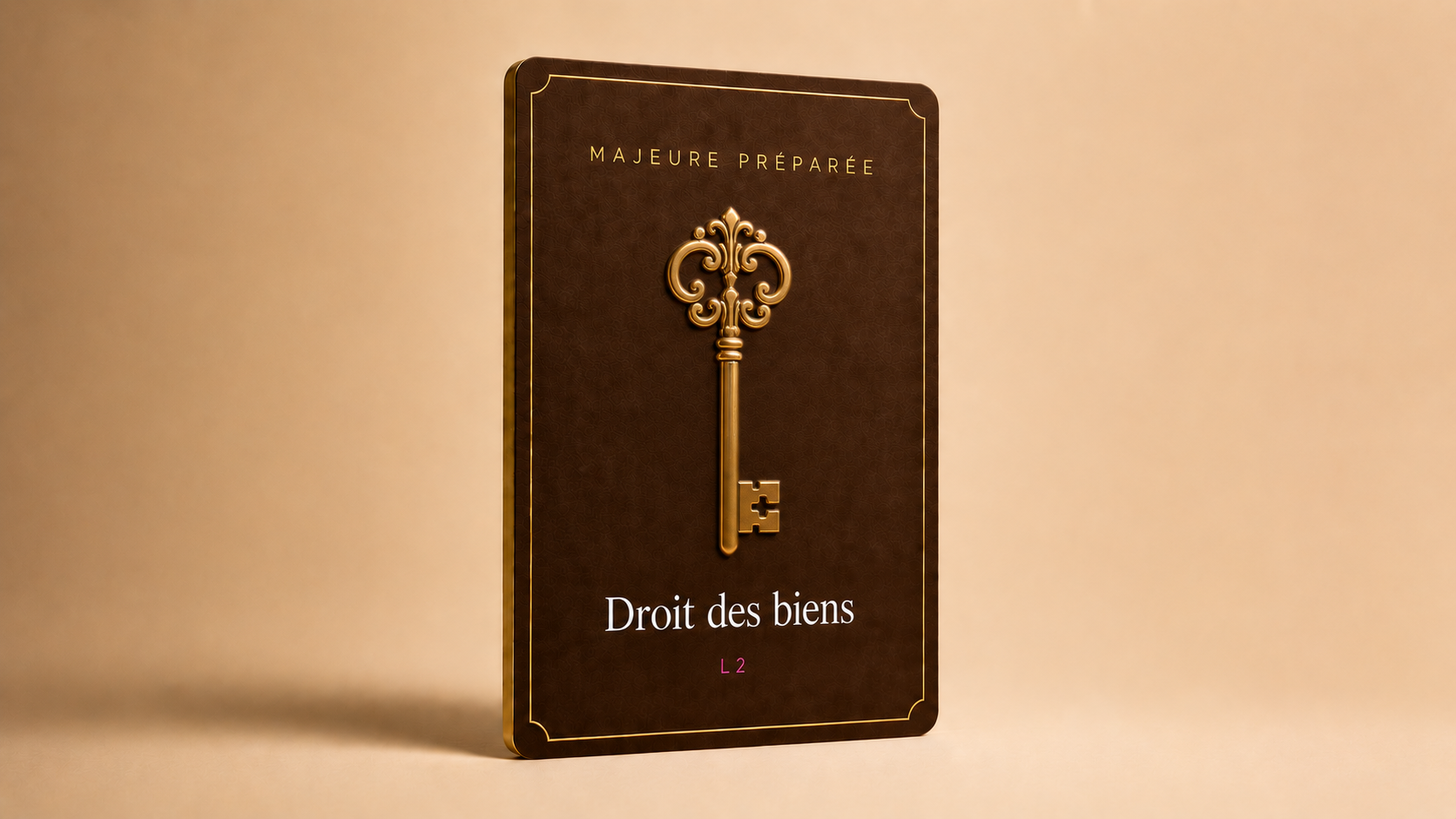 Droit des biens, majeure preparee, carte Trajectoire Droit
