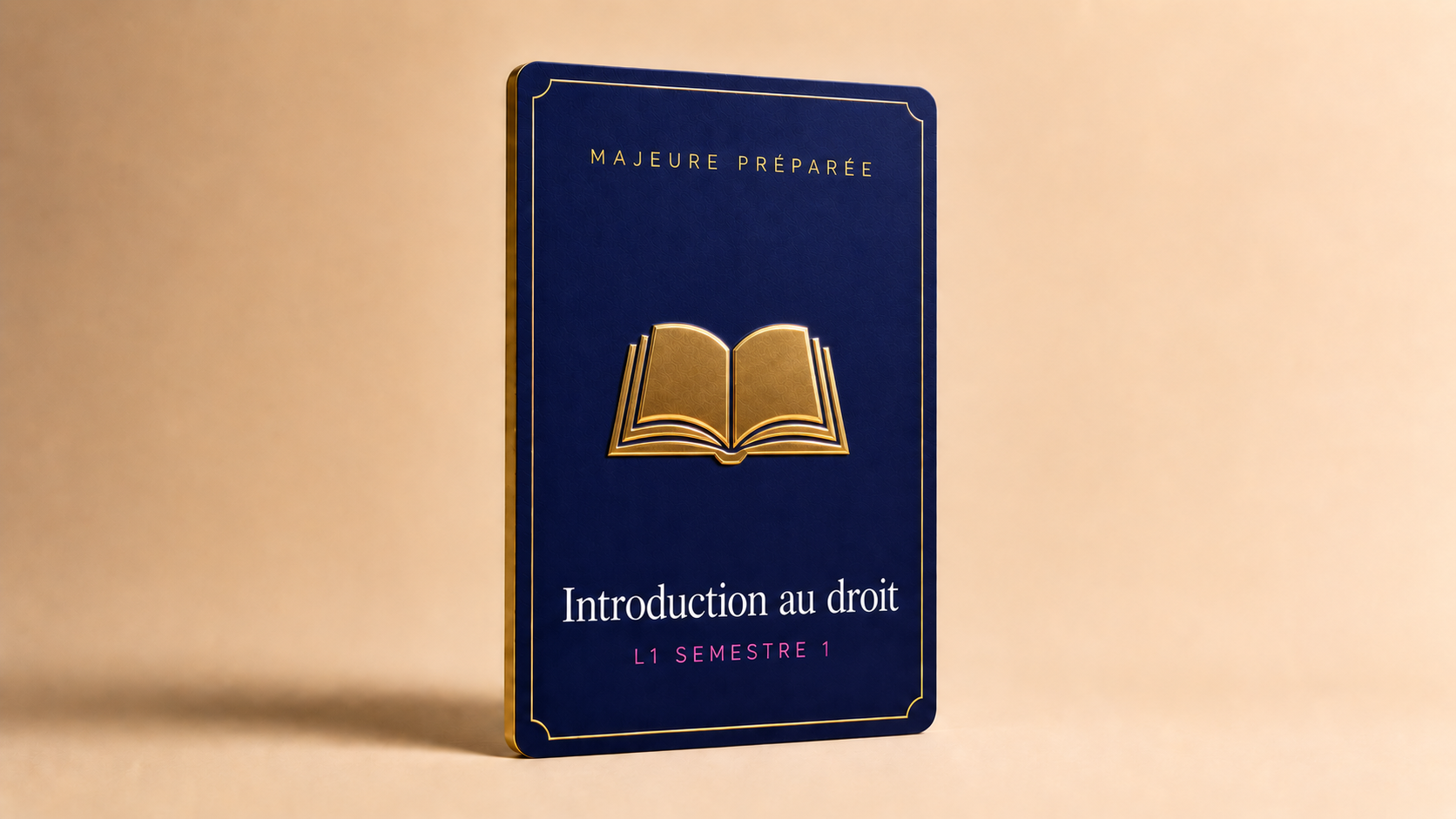 Introduction au droit, majeure preparee, carte Trajectoire Droit